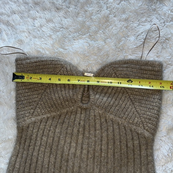 CULT GAIA knit Ellison tube top. In Champaign. - Picture 8 of 8
